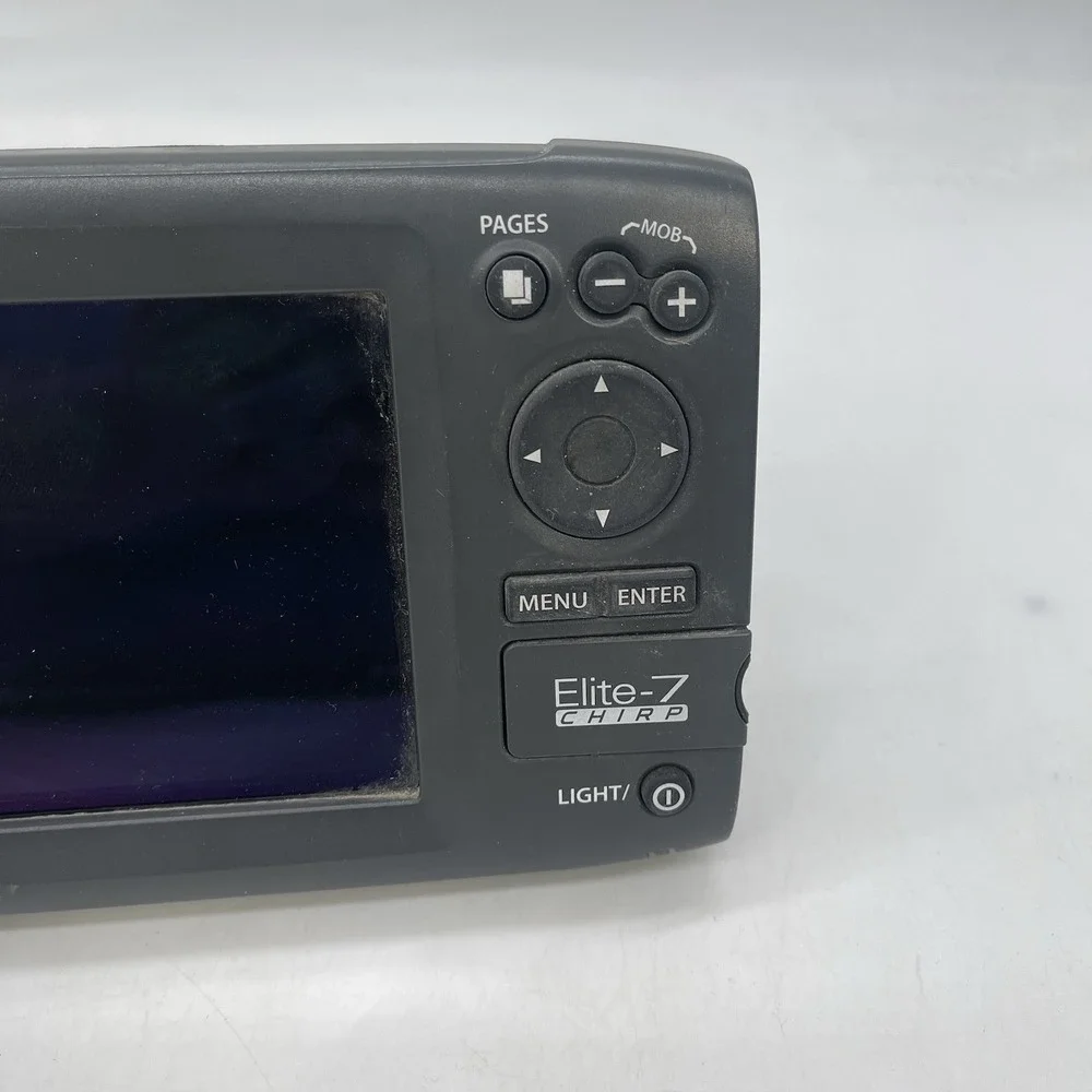 LOWRANCE ELITE-7X CHIRP Fish Finder Good Condition Working